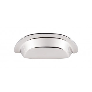 Top Knobs M2004 Aspen II Cup Pull 3" (c-c) - Polished Nickel